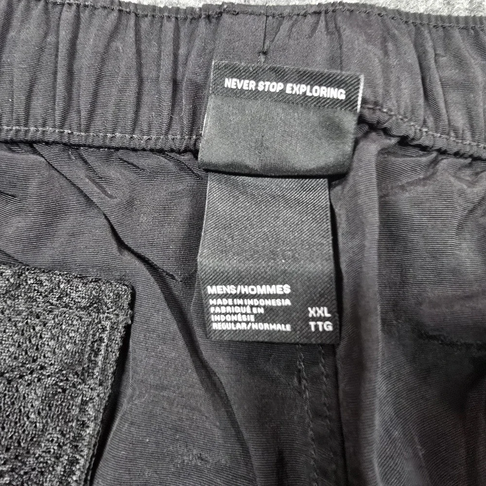 The North Face Pants Mens‎ 42x29 Black Nylon Elastic Waist Hiking Outdoors Fish